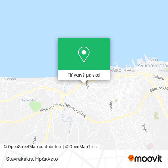 Stavrakakis χάρτης