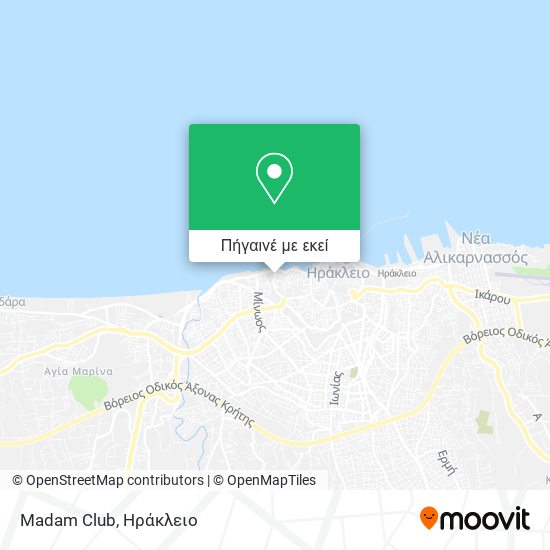 Madam Club χάρτης