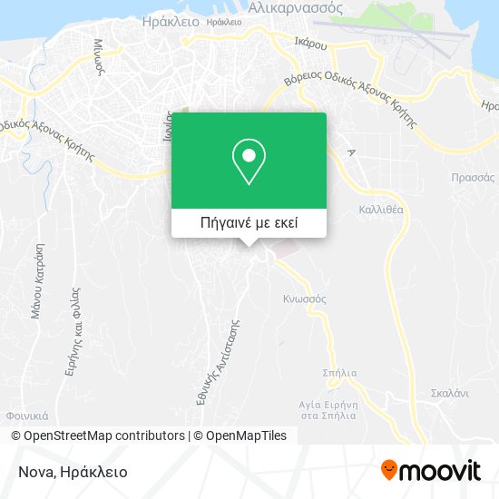 Nova χάρτης