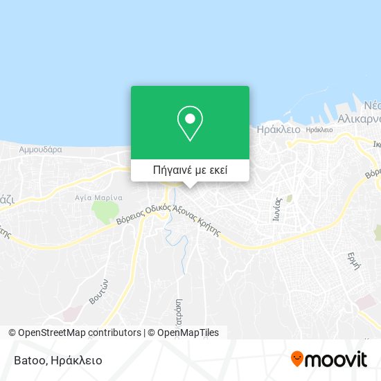 Batoo χάρτης