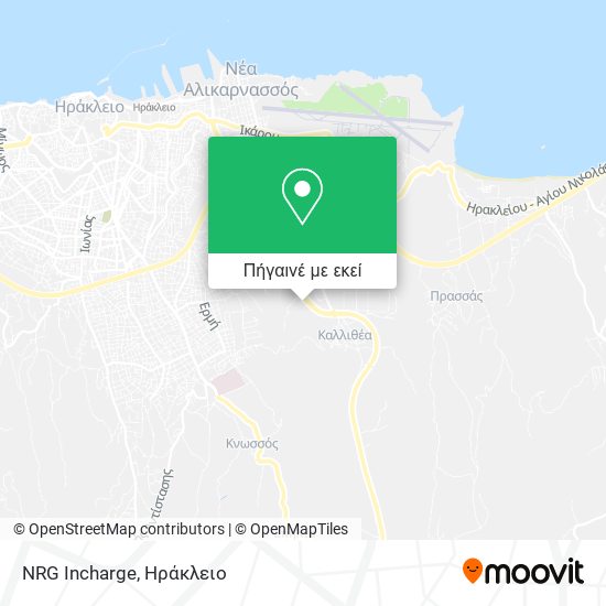 NRG Incharge χάρτης