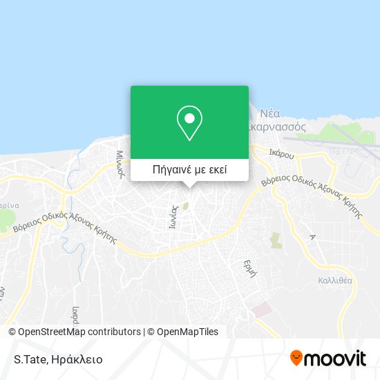 S.Tate χάρτης