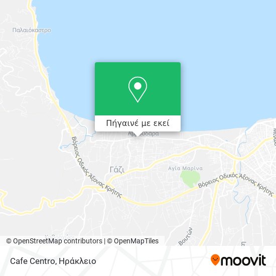 Cafe Centro χάρτης