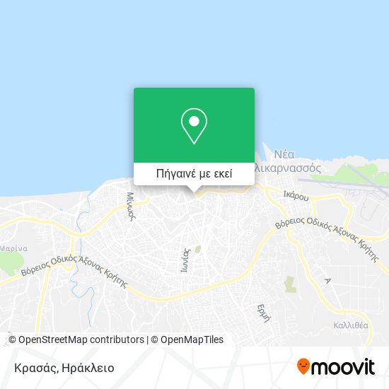 Κρασάς χάρτης