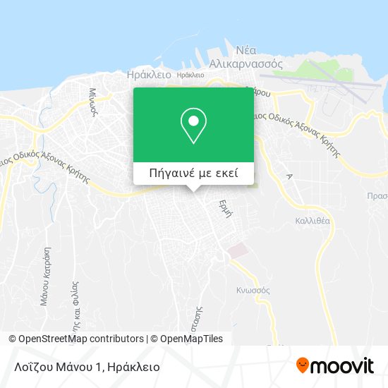 Λοΐζου Μάνου 1 χάρτης