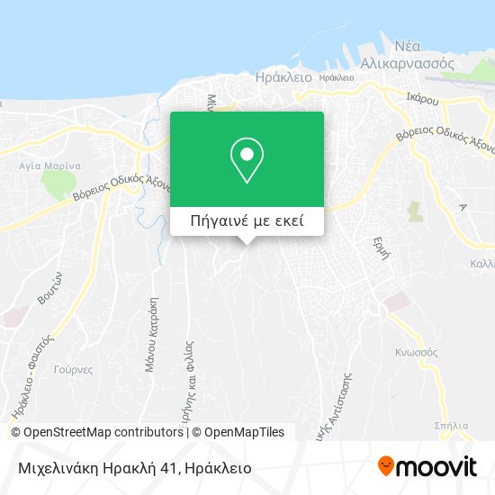 Μιχελινάκη Ηρακλή 41 χάρτης