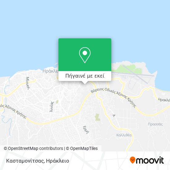 Κασταμονίτσας χάρτης