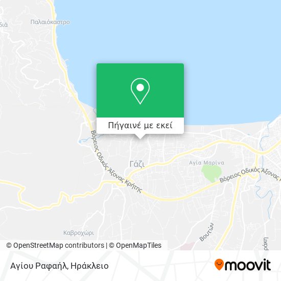 Αγίου Ραφαήλ χάρτης