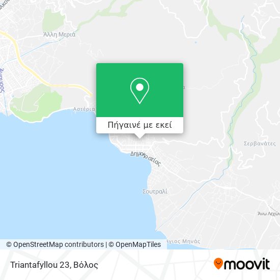Triantafyllou 23 χάρτης