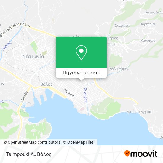 Tsimpouki A. χάρτης