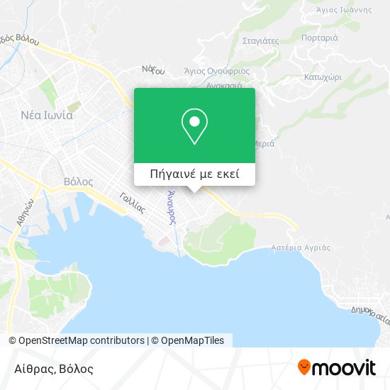 Αίθρας χάρτης