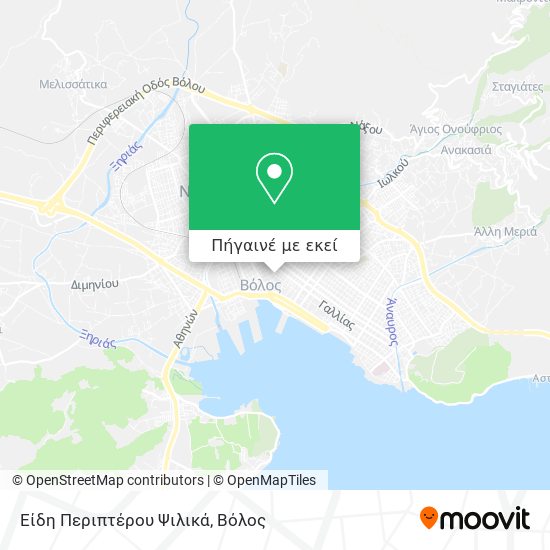 Είδη Περιπτέρου Ψιλικά χάρτης
