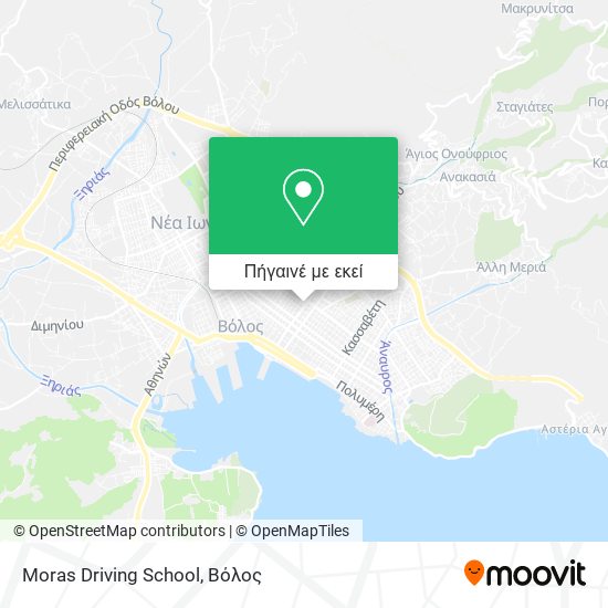 Moras Driving School χάρτης