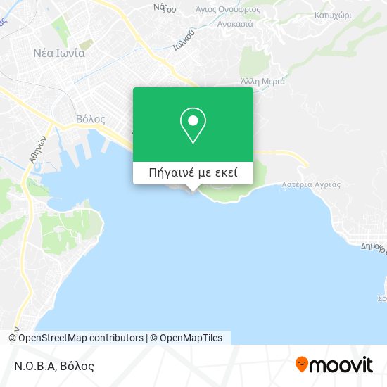 Ν.Ο.Β.Α χάρτης