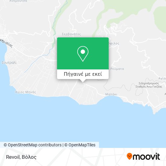 Revoil χάρτης