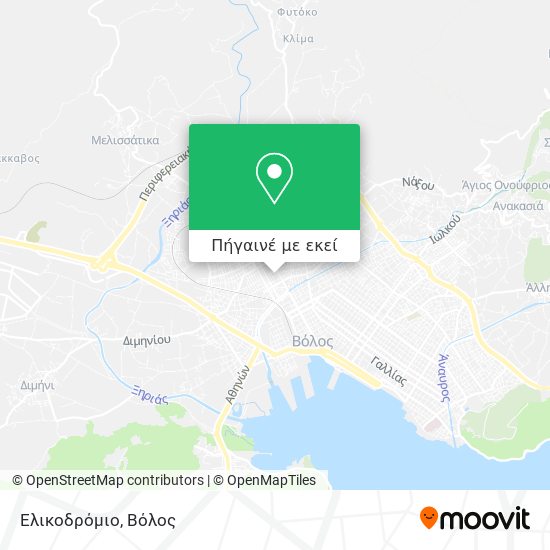 Ελικοδρόμιο χάρτης