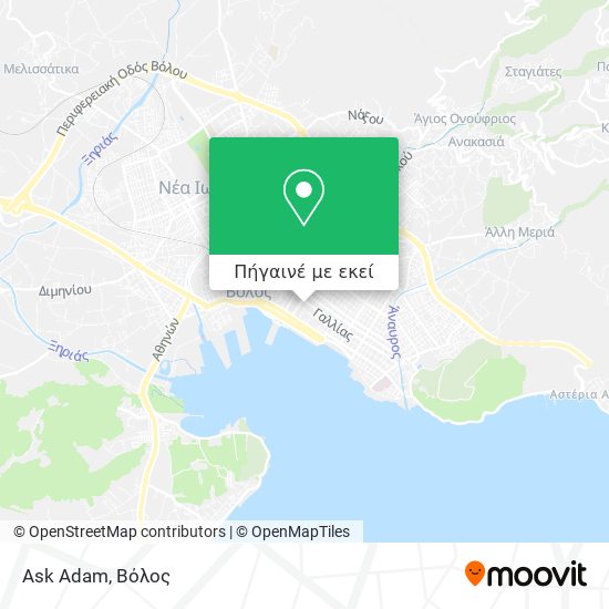 Ask Adam χάρτης