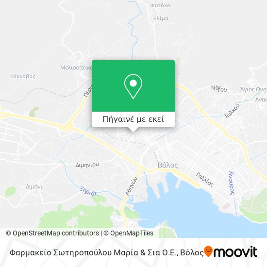 Φαρμακείο Σωτηροπούλου Μαρία & Σια Ο.Ε. χάρτης