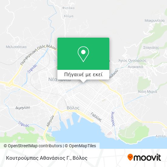 Κουτρούμπας Αθανάσιος Γ. χάρτης