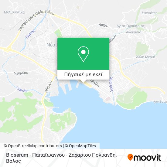 Bioserum - Παπαϊωαννου - Ζαχαριου Πολυανθη χάρτης