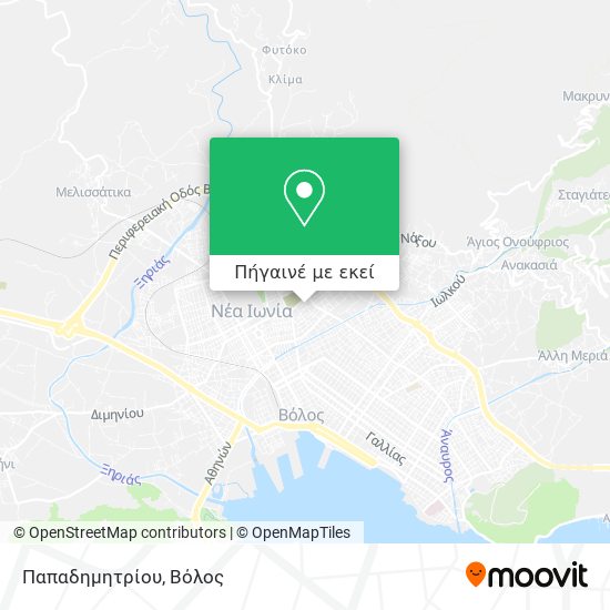 Παπαδημητρίου χάρτης