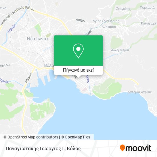 Παναγιωτακης Γεωργιος Ι. χάρτης