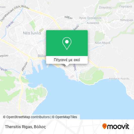 Thersitis Rigas χάρτης