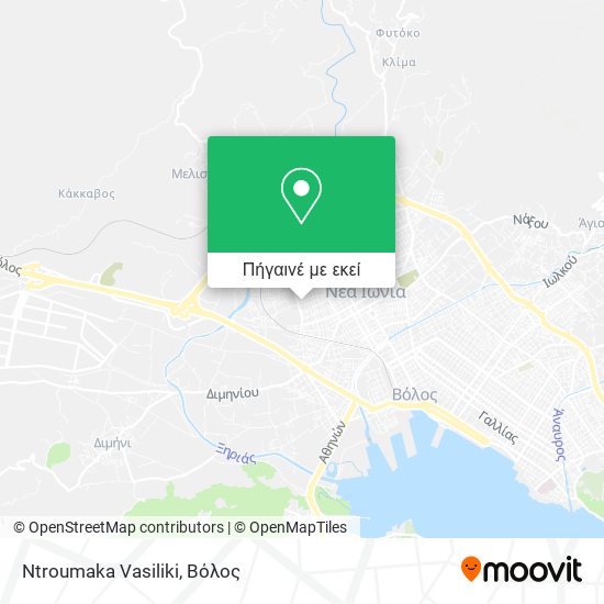 Ntroumaka Vasiliki χάρτης