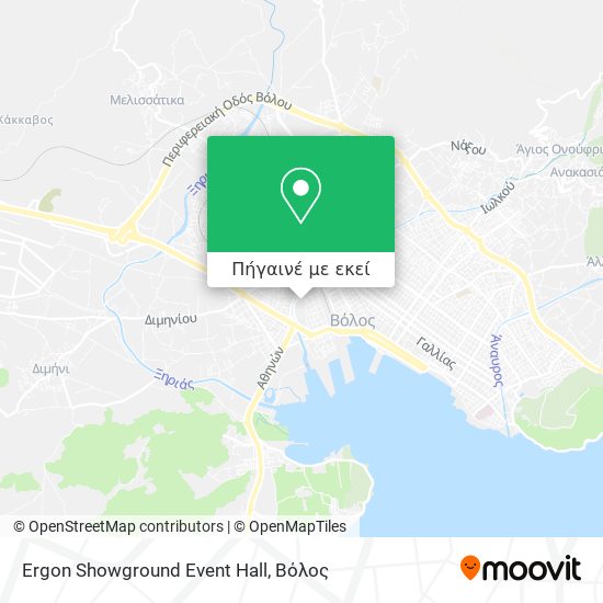 Ergon Showground Event Hall χάρτης