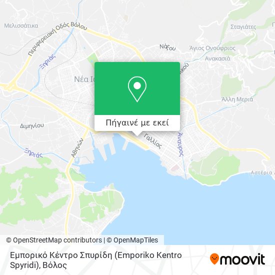 Εμπορικό Κέντρο Σπυρίδη (Emporiko Kentro Spyridi) χάρτης