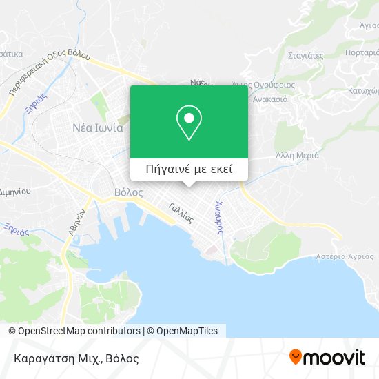 Καραγάτση Μιχ. χάρτης