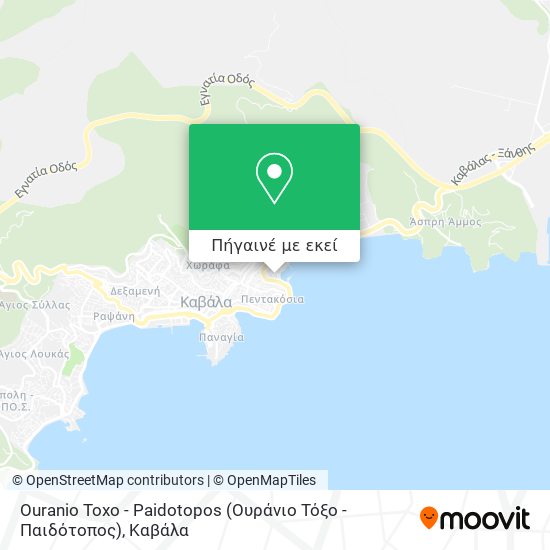 Ouranio Toxo - Paidotopos (Ουράνιο Τόξο - Παιδότοπος) χάρτης