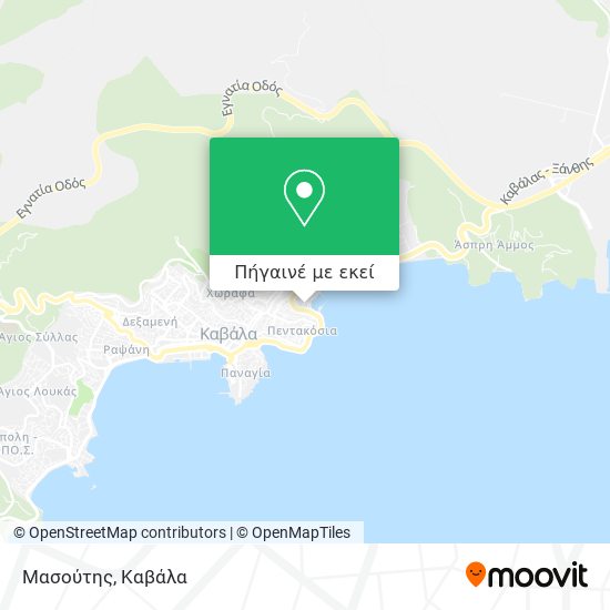 Μασούτης χάρτης