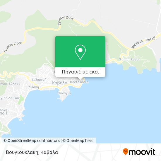 Βουγιουκλακη χάρτης