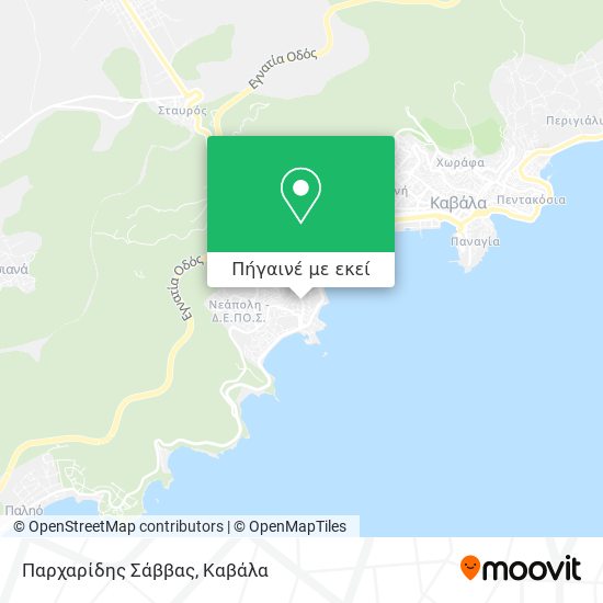 Παρχαρίδης Σάββας χάρτης