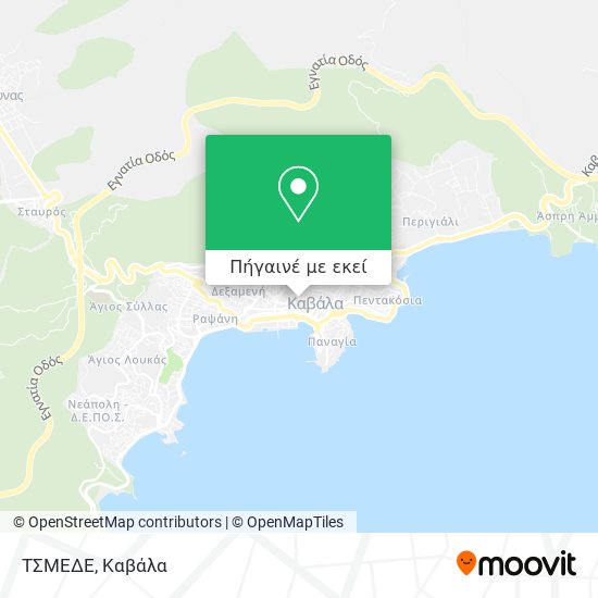 ΤΣΜΕΔΕ χάρτης