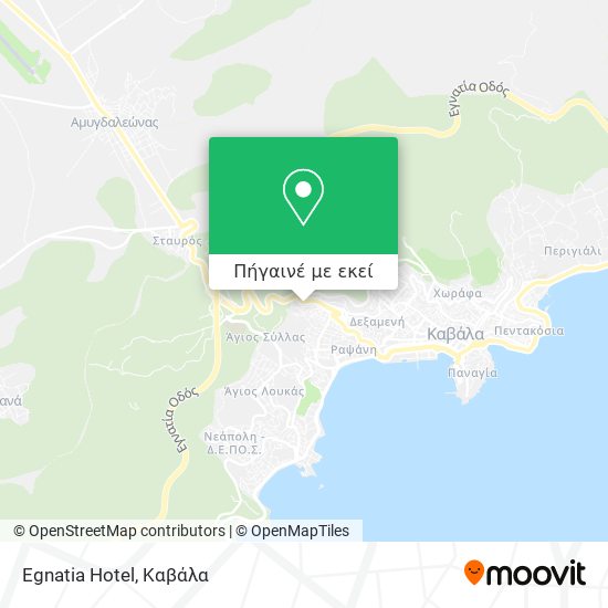 Egnatia Hotel χάρτης