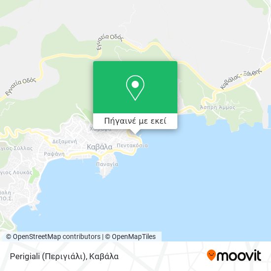 Perigiali (Περιγιάλι) χάρτης