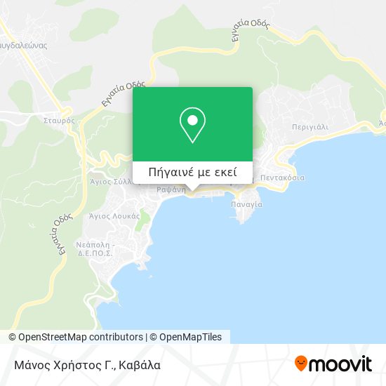 Μάνος Χρήστος Γ. χάρτης