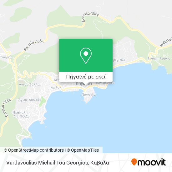 Vardavoulias Michail Tou Georgiou χάρτης