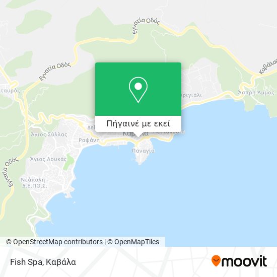 Fish Spa χάρτης