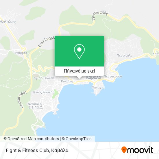 Fight & Fitness Club χάρτης