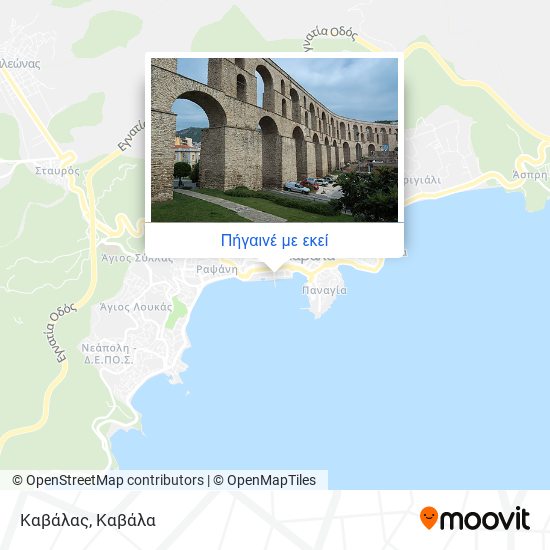 Καβάλας χάρτης