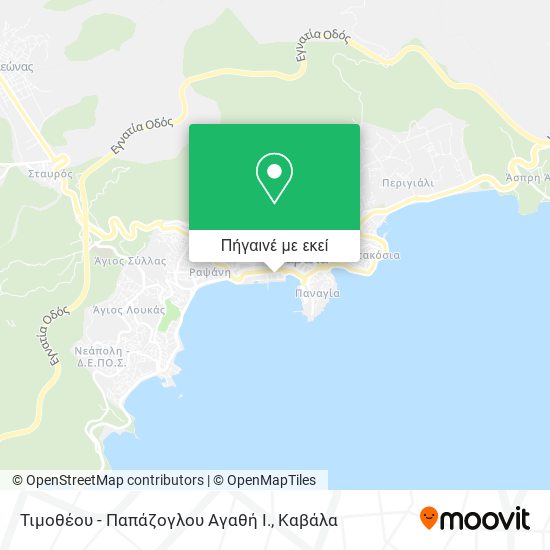 Τιμοθέου - Παπάζογλου Αγαθή Ι. χάρτης