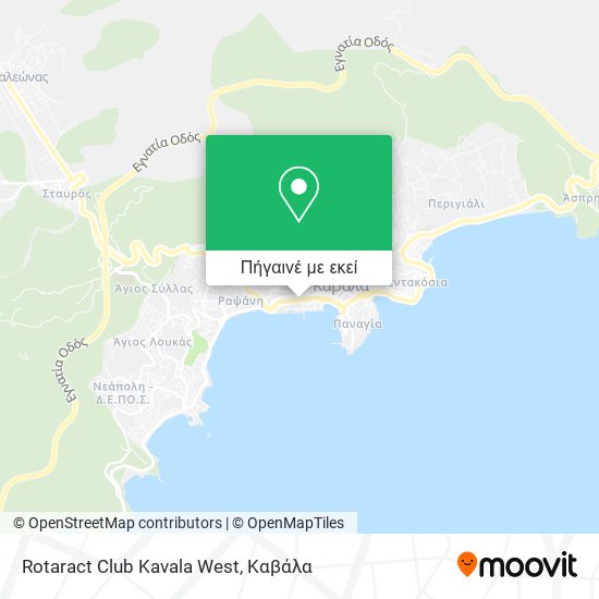 Rotaract Club Kavala West χάρτης
