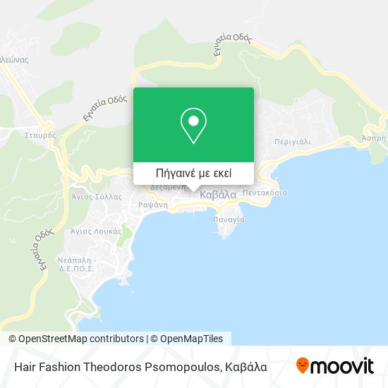 Hair Fashion Theodoros Psomopoulos χάρτης