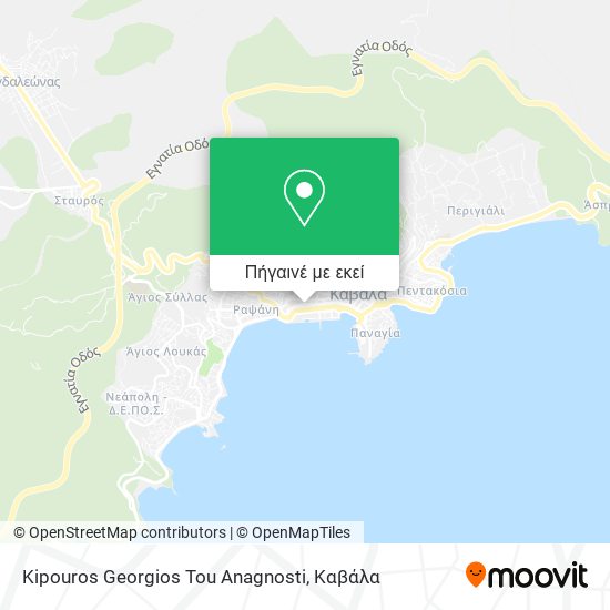 Kipouros Georgios Tou Anagnosti χάρτης