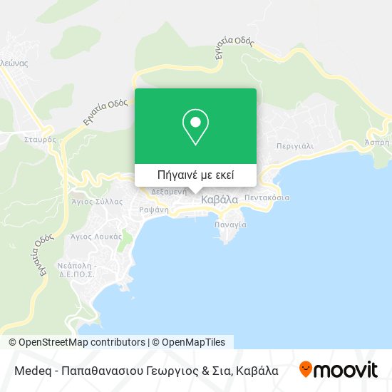 Medeq - Παπαθανασιου Γεωργιος & Σια χάρτης