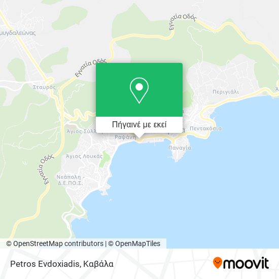 Petros Evdoxiadis χάρτης