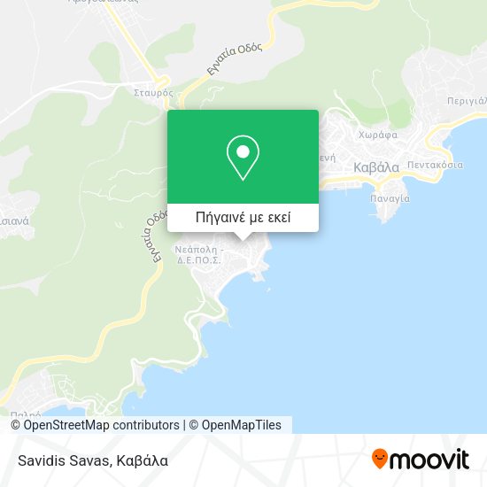 Savidis Savas χάρτης